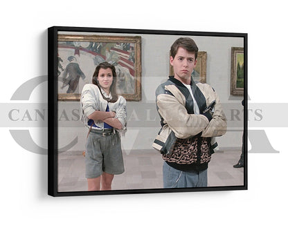 Ferris Bueller's Canvas Wall Art Movie Poster Print