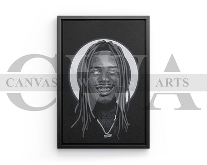 Fetty Wap American Rapper Canvas Wall Art