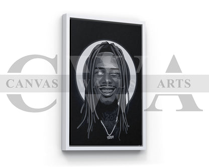 Fetty Wap American Rapper Canvas Wall Art