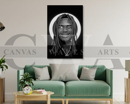 Fetty Wap American Rapper Canvas Wall Art