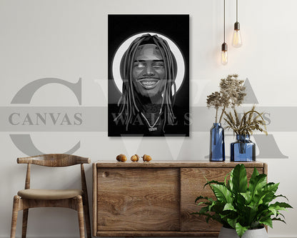 Fetty Wap American Rapper Canvas Wall Art