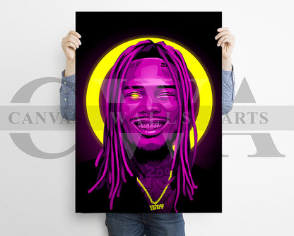 Fetty Wap Canvas Wall Art