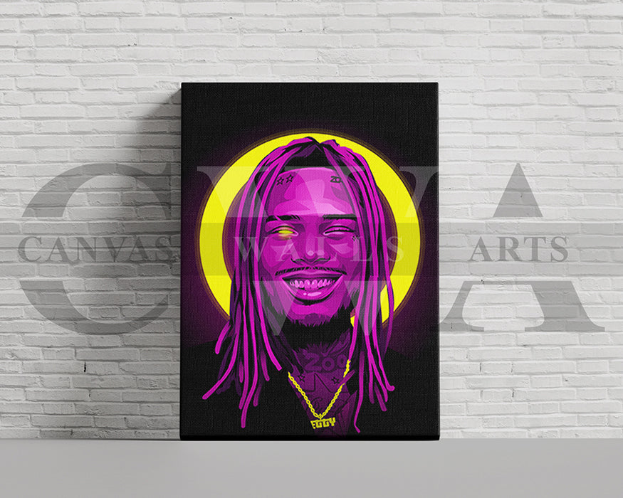 Fetty Wap Canvas Wall Art
