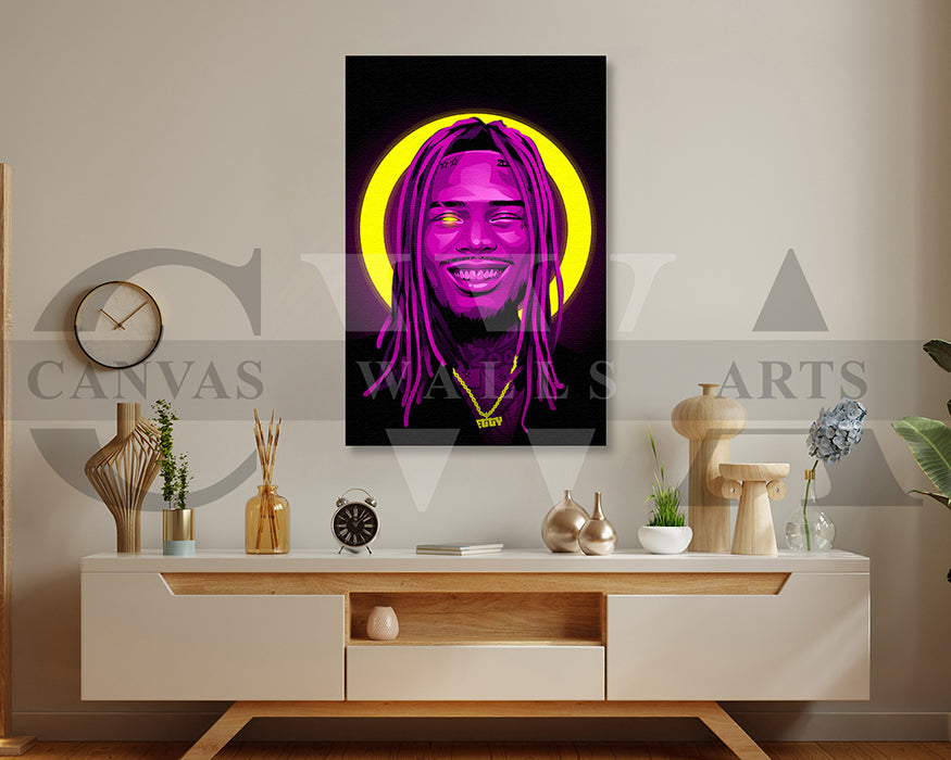 Fetty Wap Canvas Wall Art