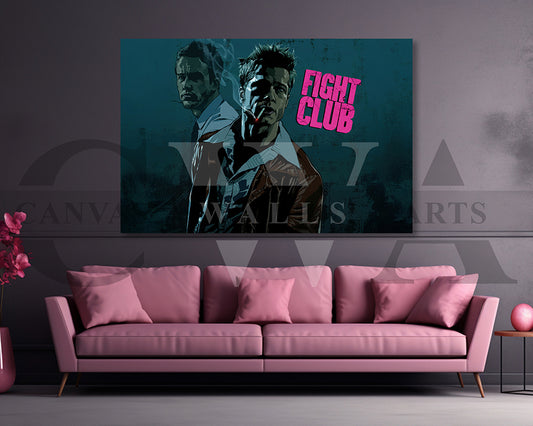 Fight Club Canvas Wall Art