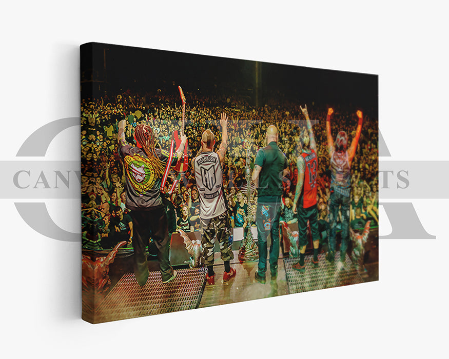 Five Finger Death Punch Canvas Wall Art