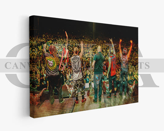 Five Finger Death Punch Canvas Wall Art