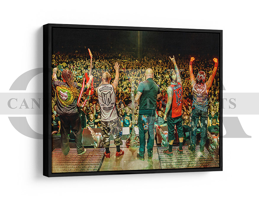 Five Finger Death Punch Canvas Wall Art