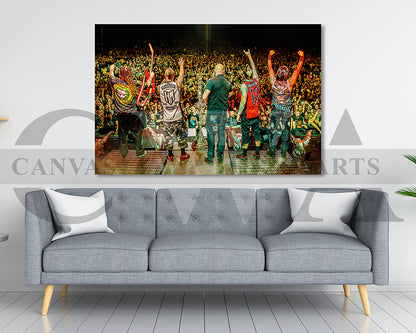 Five Finger Death Punch Canvas Wall Art