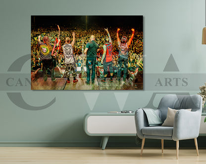 Five Finger Death Punch Canvas Wall Art