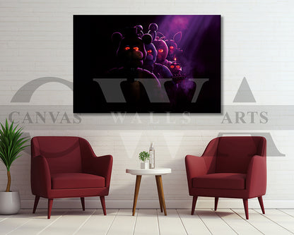 Five Nights at Freddy’s Canvas Wall Art