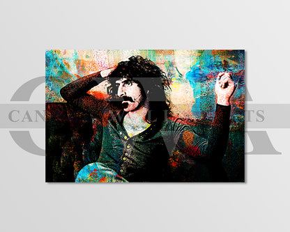 Frank Zappa Canvas Wall Art