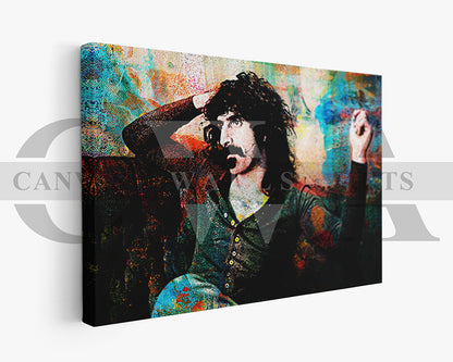Frank Zappa Canvas Wall Art