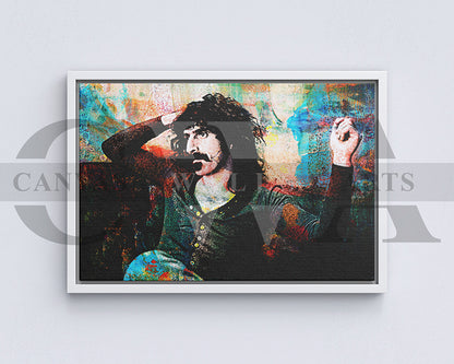 Frank Zappa Canvas Wall Art