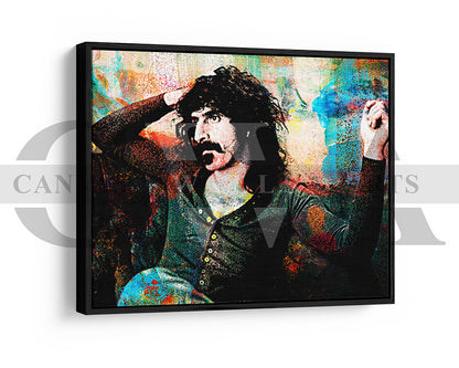 Frank Zappa Canvas Wall Art