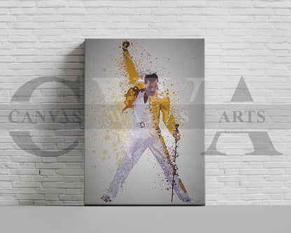 Freddie Mercury Canvas Wall Art