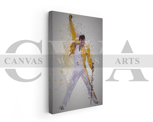 Freddie Mercury Canvas Wall Art