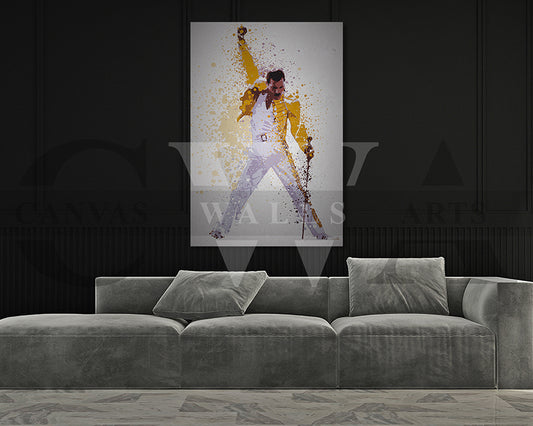 Freddie Mercury Canvas Wall Art