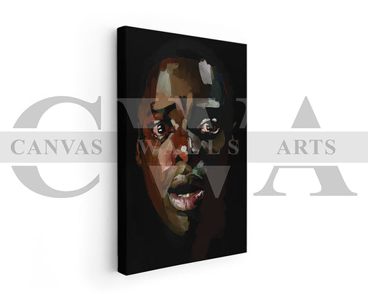 Fright Night Canvas Wall Art Abstract Movie Poster