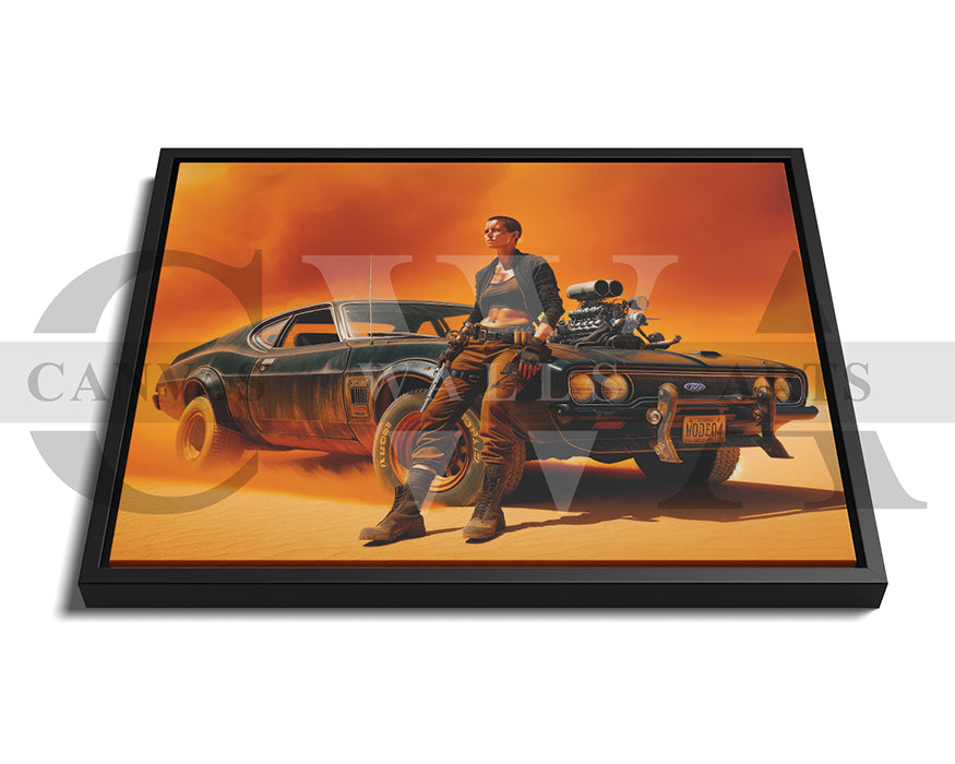 Furiosa A Mad Max Saga Canvas Wall Art