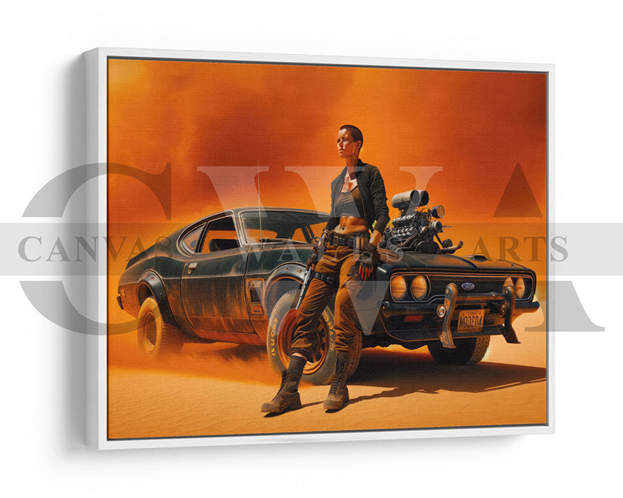 Furiosa A Mad Max Saga Canvas Wall Art