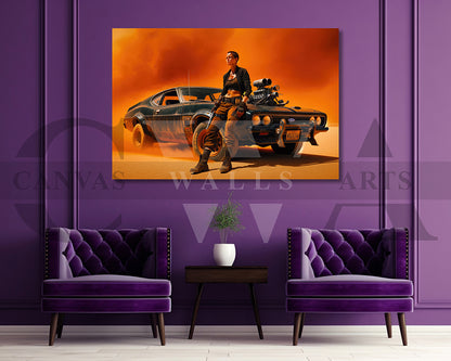 Furiosa A Mad Max Saga Canvas Wall Art
