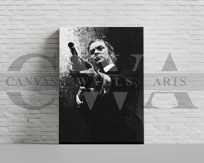 Get Carter Canvas Wall Art Abstract Movie Poster