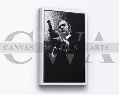 Get Carter Canvas Wall Art Abstract Movie Poster