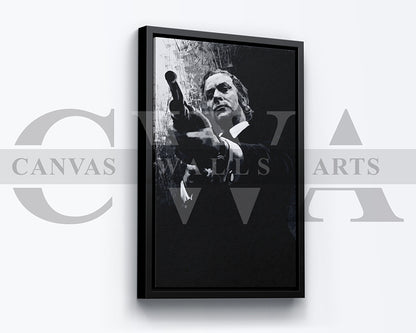 Get Carter Canvas Wall Art Abstract Movie Poster
