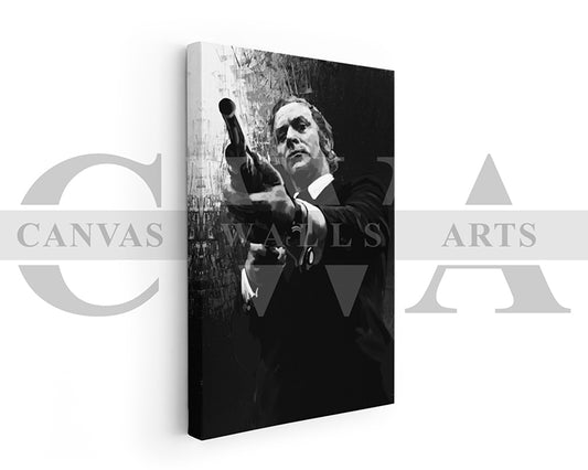Get Carter Canvas Wall Art Abstract Movie Poster