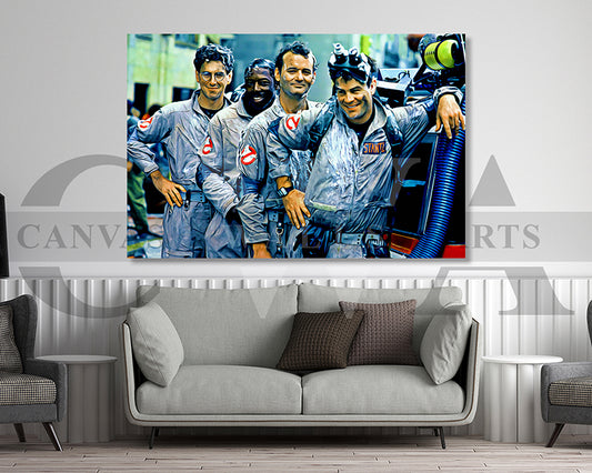 Ghostbusters Canvas Wall Art Oil Painting Movie Poster