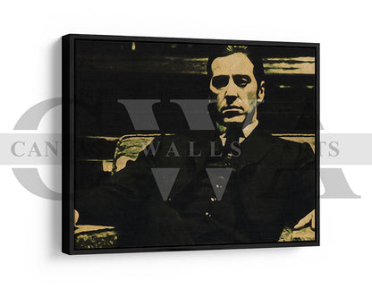 Godfather Canvas Wall Art Movie Poster