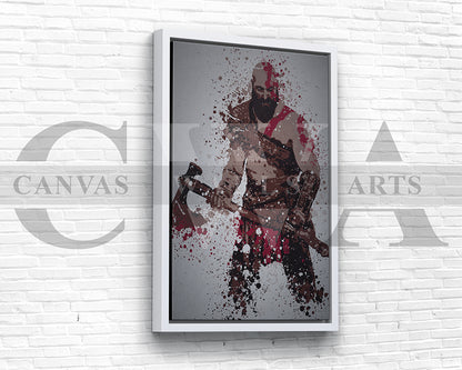 God of War Ghost of Sparta Canvas Wall Art