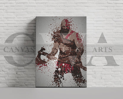 God of War Ghost of Sparta Canvas Wall Art