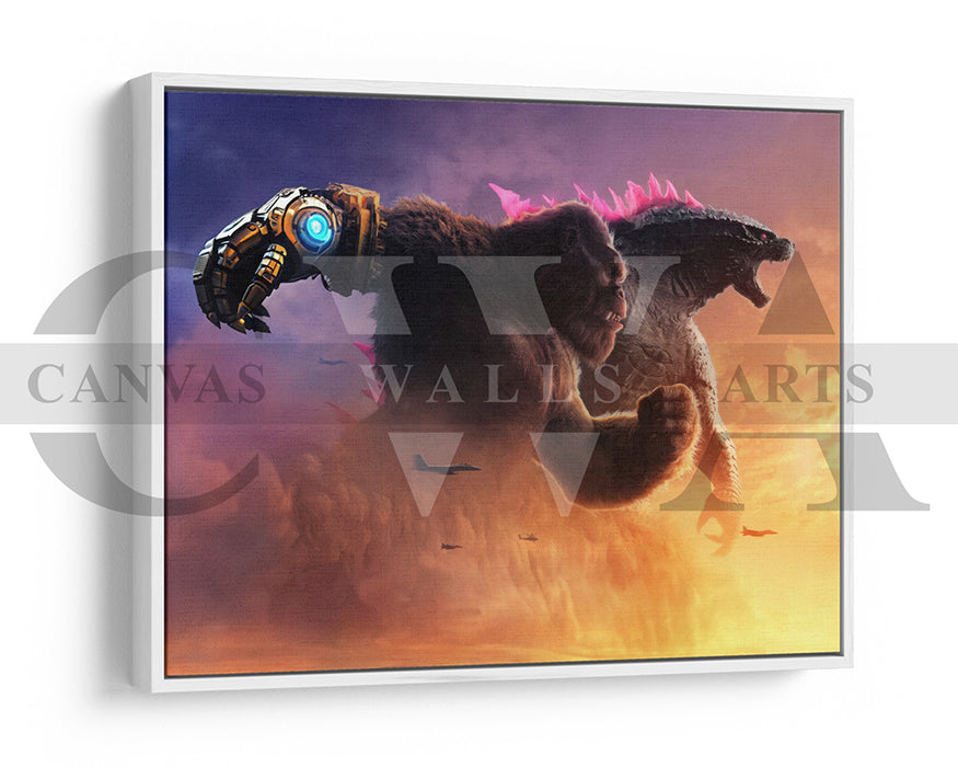 Godzilla x Kong The New Empire Poster Print