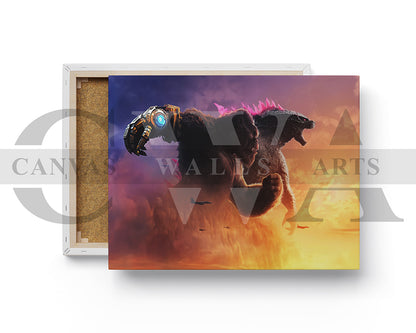Godzilla x Kong The New Empire Poster Print