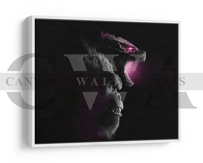 Godzilla x Kong The New Empire Wall Art