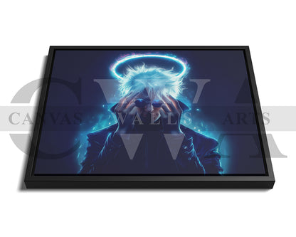 Gojo Satoru Shining Star Canvas Wall Art