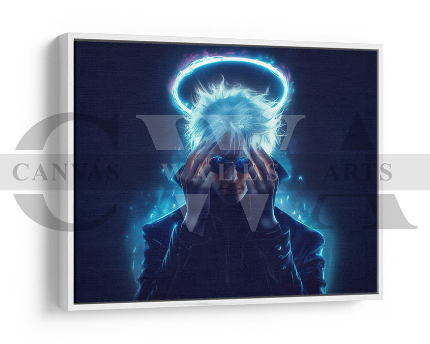 Gojo Satoru Shining Star Canvas Wall Art