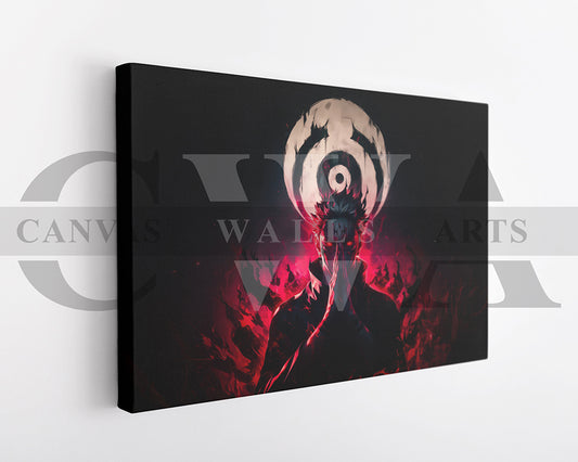 Gojo Satoru Six Eyes Canvas Wall Art