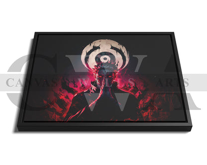 Gojo Satoru Six Eyes Canvas Wall Art