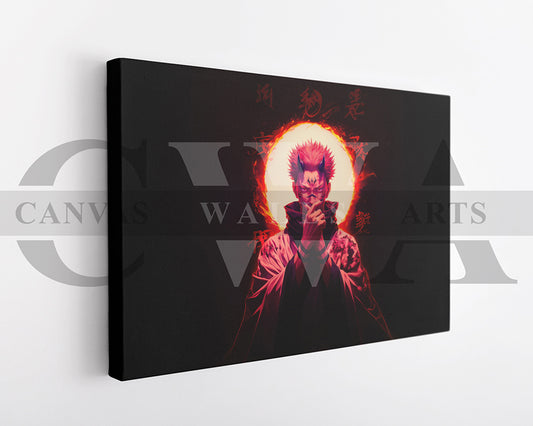Gojo Unmatched Sorcery Canvas Wall Art