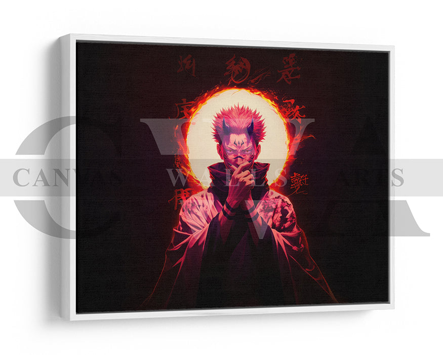Gojo Unmatched Sorcery Canvas Wall Art