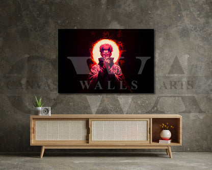 Gojo Unmatched Sorcery Canvas Wall Art