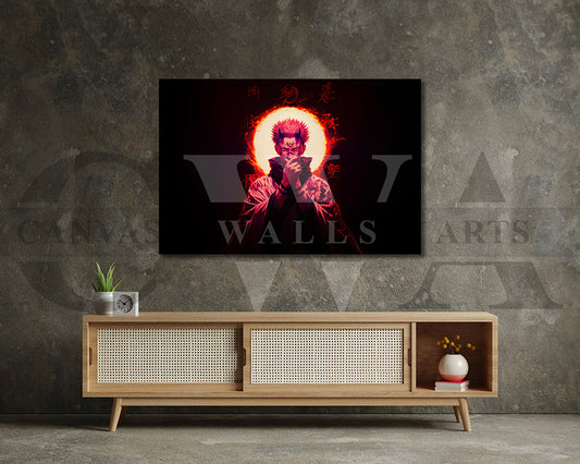 Gojo Unmatched Sorcery Canvas Wall Art