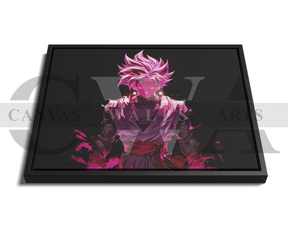 Goku Black Anime Canvas Wall Art