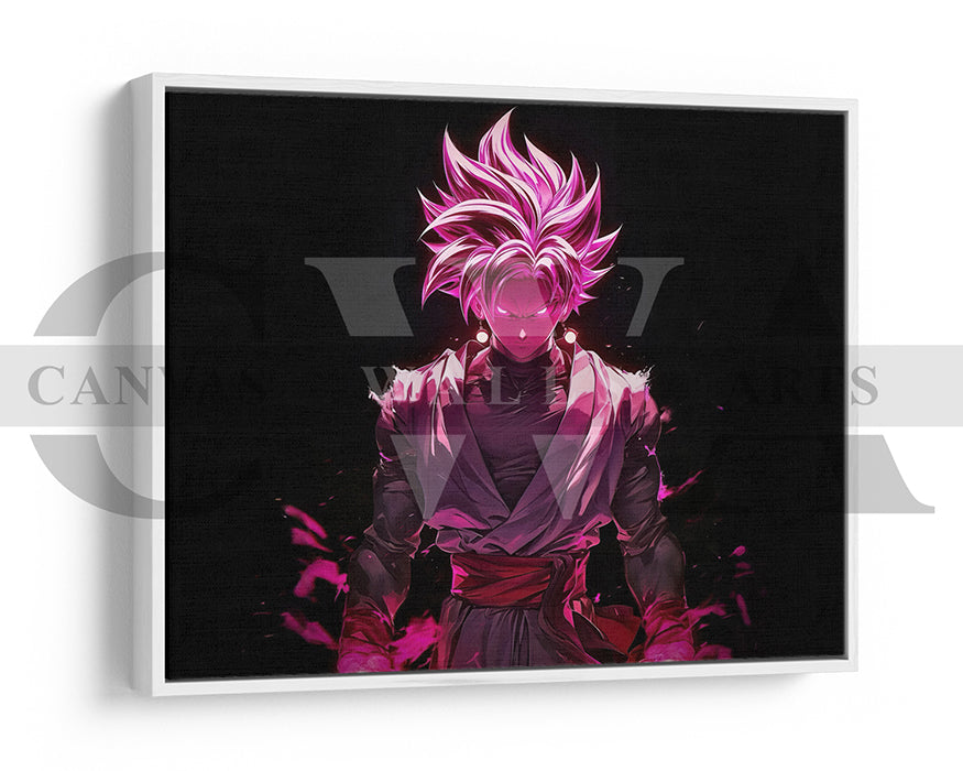 Goku Black Anime Canvas Wall Art
