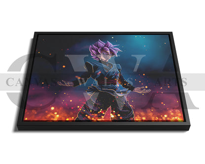 Goku Black Canvas Wall Art
