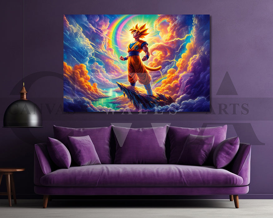 Goku Chronicles Canvas Wall Art