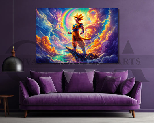 Goku Chronicles Canvas Wall Art